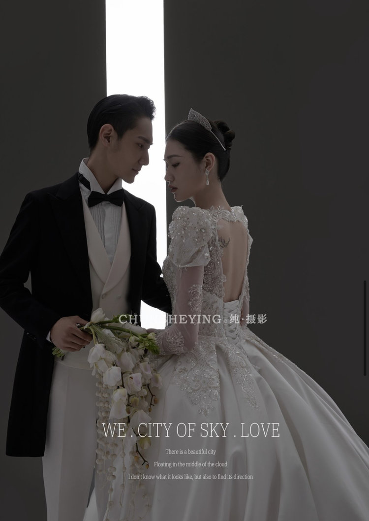 给足女生想要的仪式感 光影内景婚纱照