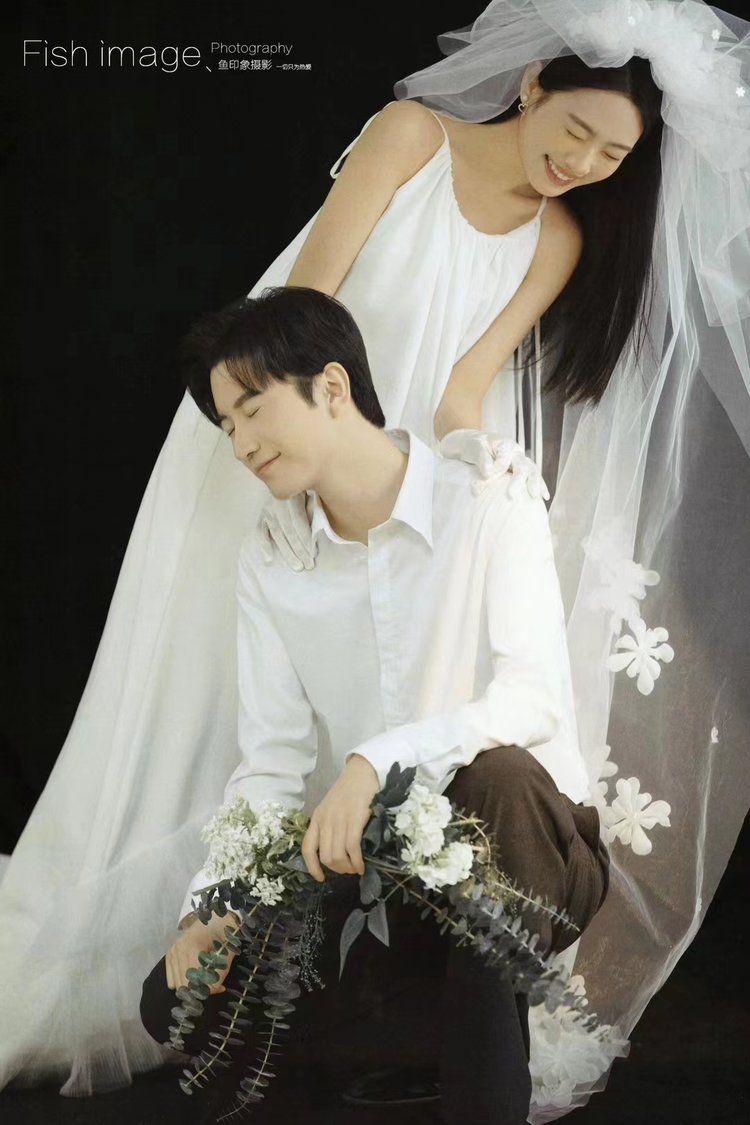 室内小清新婚纱照,九江婚纱照