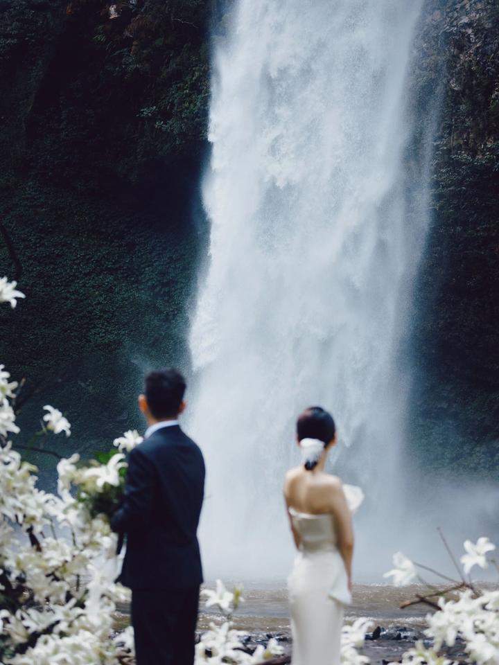 红河瀑布婚礼 | 喜宴婚礼