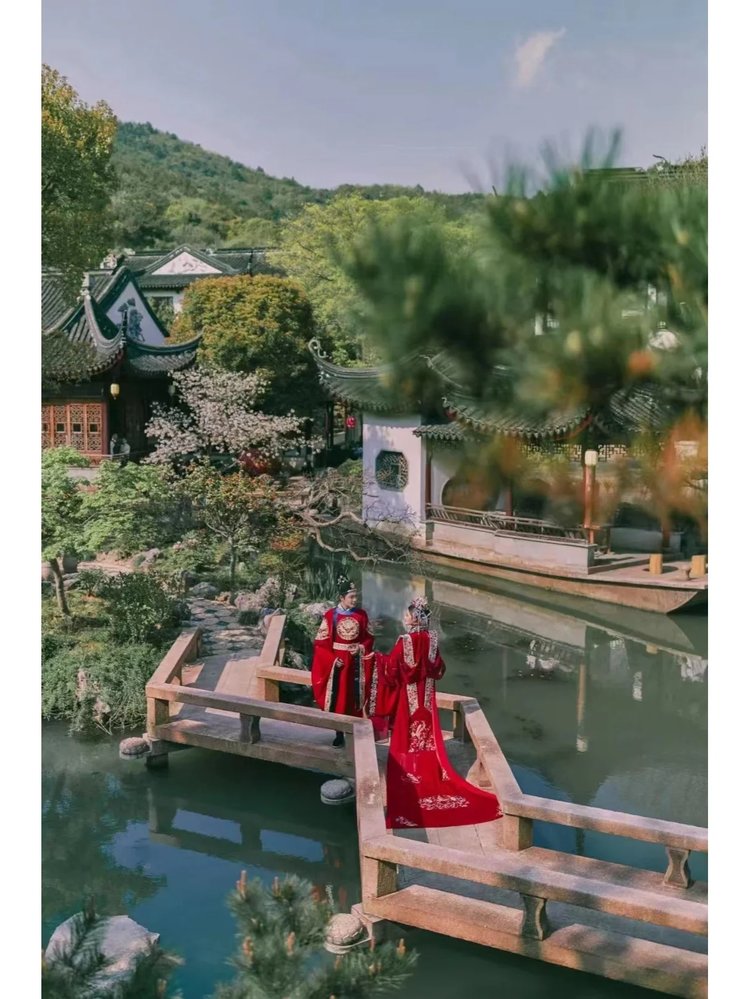 汉服婚纱照 传统与现代的完美融合