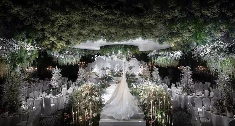 温辰创意婚礼设计【森系室内婚礼】