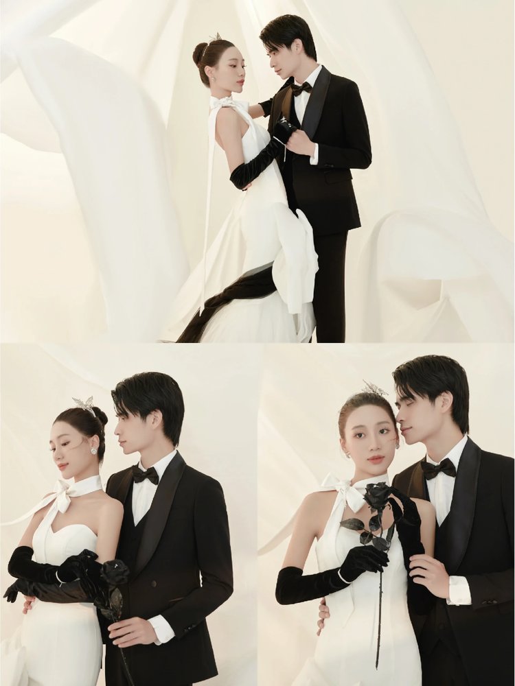 韩式极简婚纱照 温柔与年轻的主旋律
