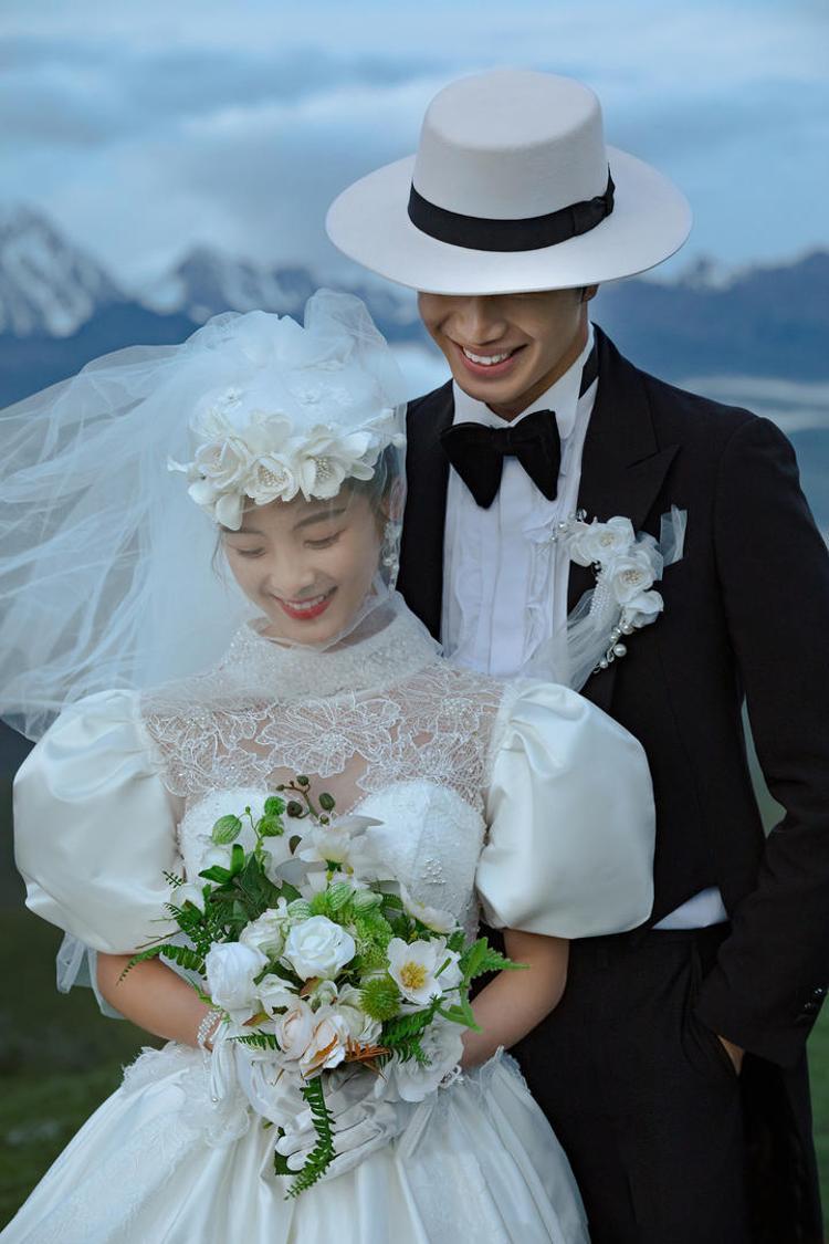 【原野摄影】外景雪山婚纱照