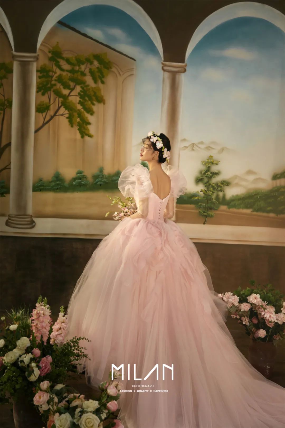 赣州婚纱照|当复古的油画遇上法式的婚纱照