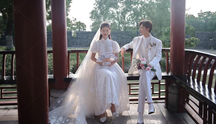 城市旅拍婚纱照,岳阳楼婚纱摄影