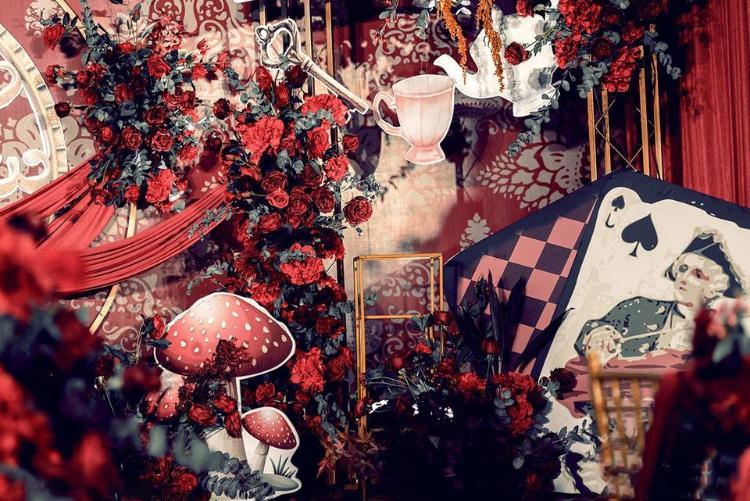 花诚缘主题婚礼策划--爱丽丝主题婚礼