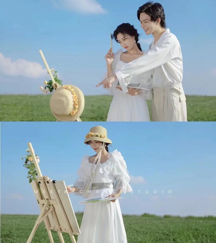 我也拥有宫崎骏同款动漫婚纱照了·不期而遇婚纱摄影