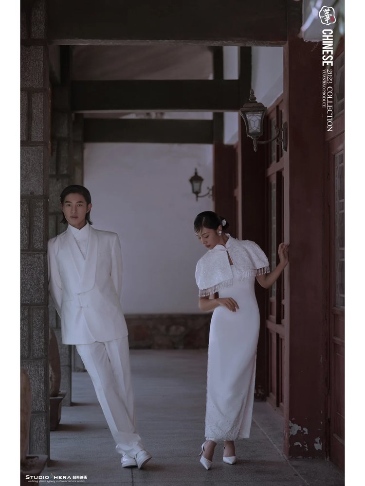 在青海也能拍出江南园林风婚纱照