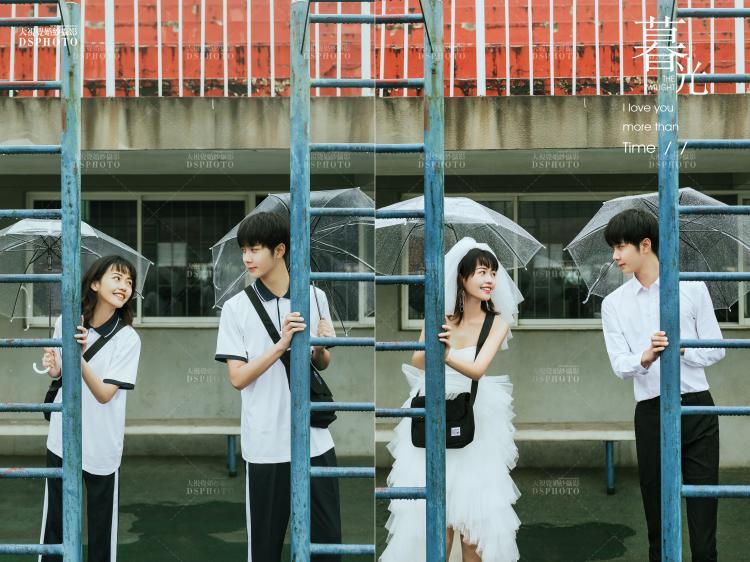 校园主题婚纱摄影 记录青春的时尚个性婚纱照