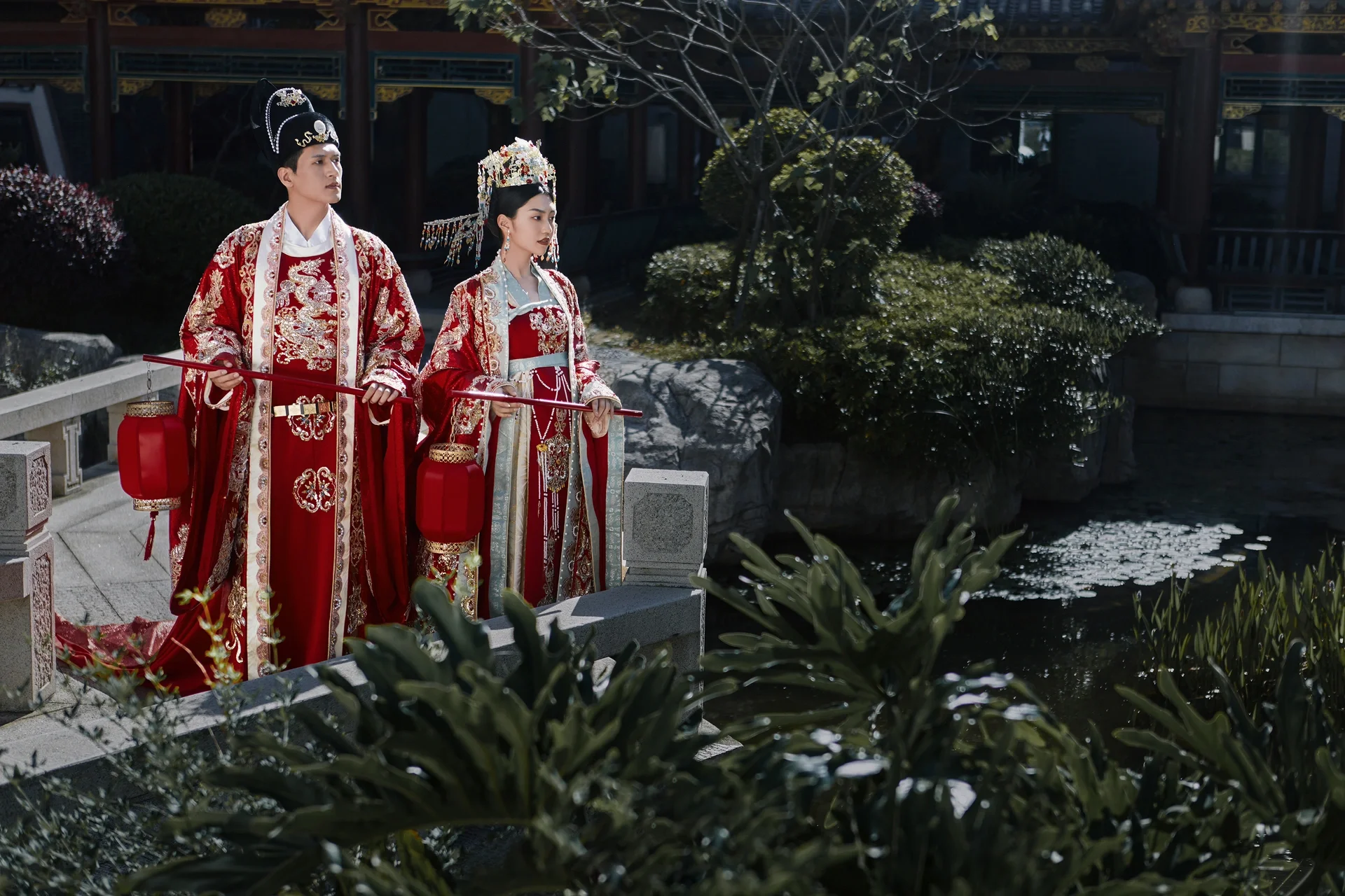 汉服婚纱照，把婚照拍成古装照