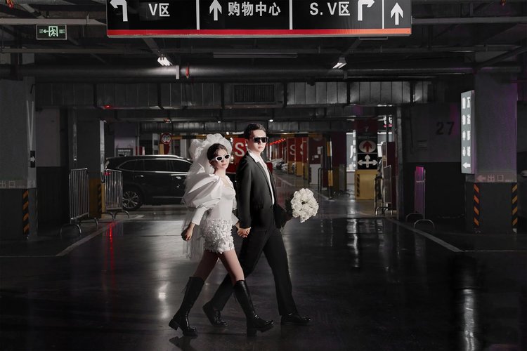 2024甜酷风婚纱照 一眼入坑