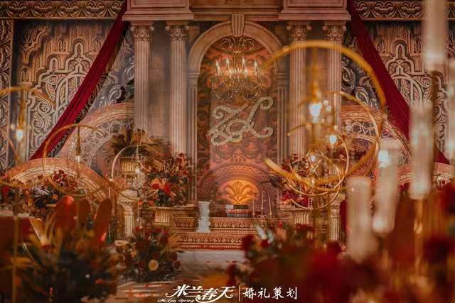 【复古欧式巴洛克主题婚礼】米兰春天婚礼策划