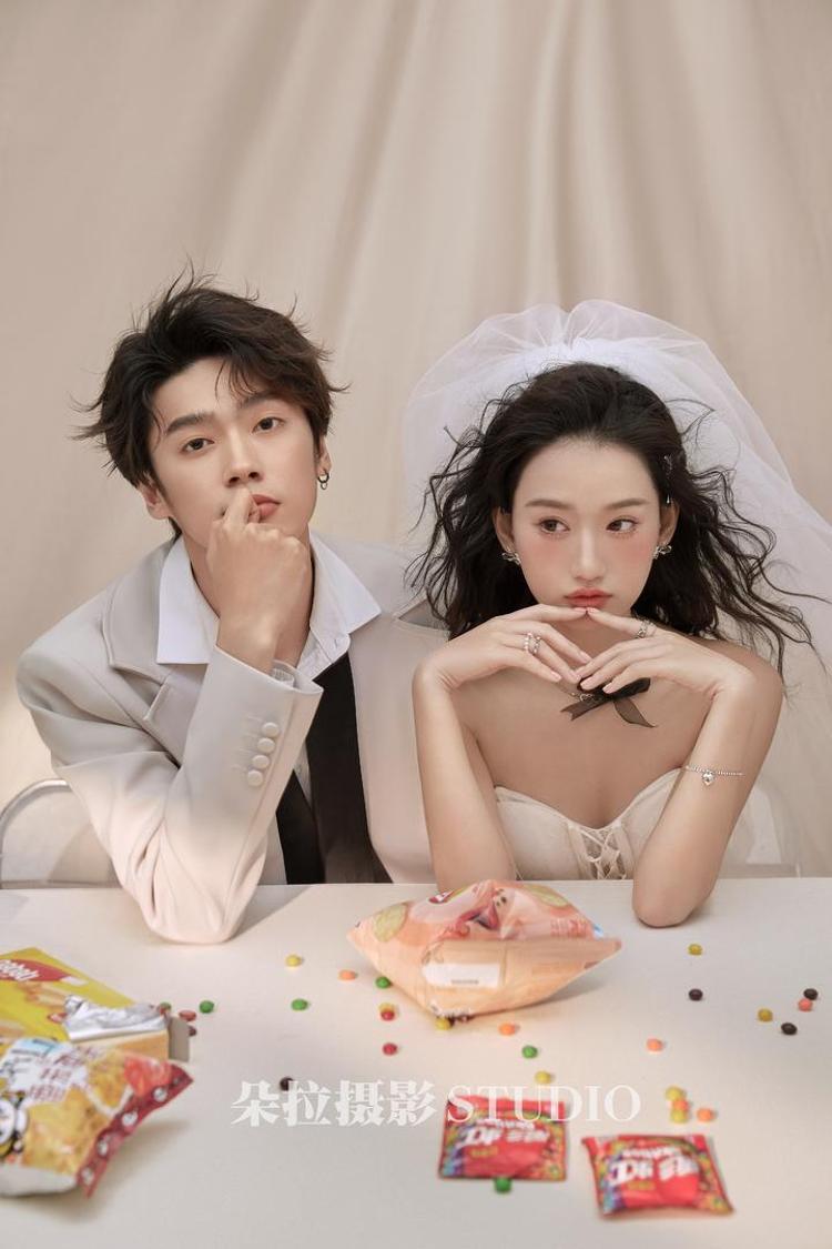 【朵拉攝影】超甜少女心抹胸短款婚紗照！喜歡收藏