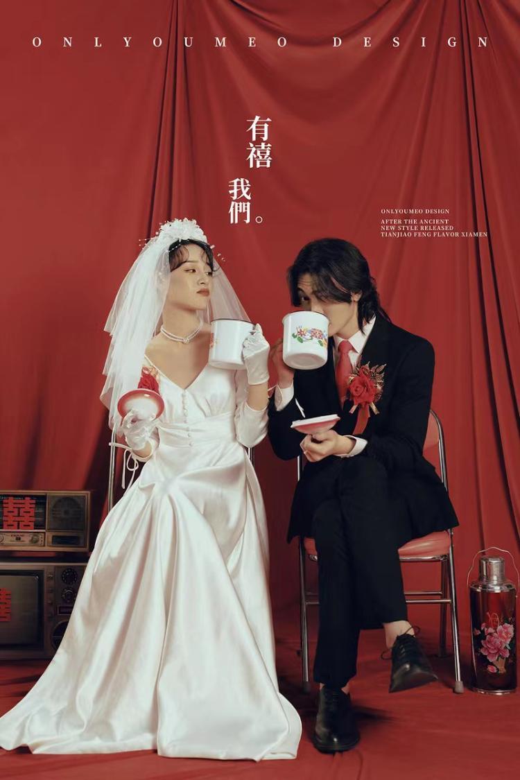 淮安金帝皇后婚纱摄影-2023年专享/中式/纪实/复古/婚纱照-复古年代