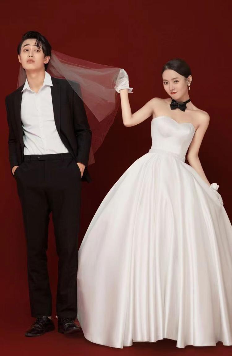 室内喜嫁风婚纱照