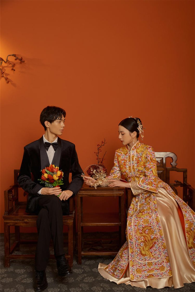【复古色中式风】纽约纽约婚纱摄影