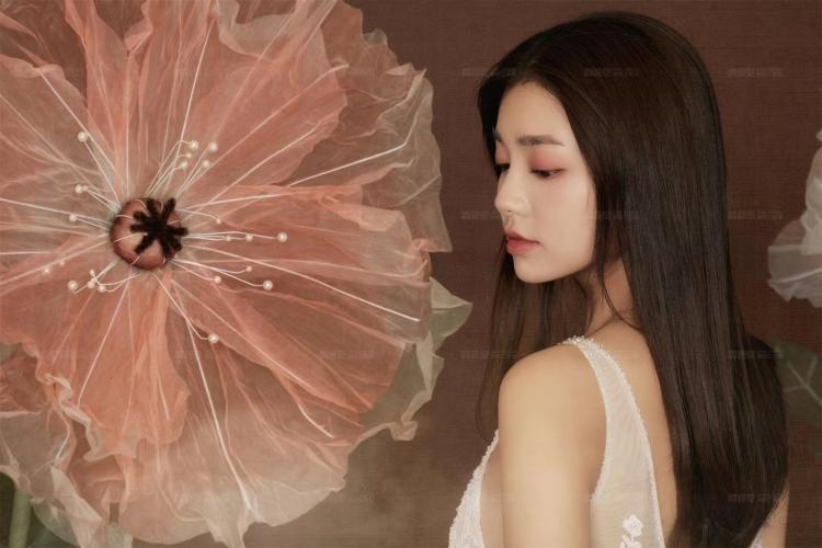 昆明婚纱摄影:印象莫奈油画风婚纱照 用光影展现大自然的美景