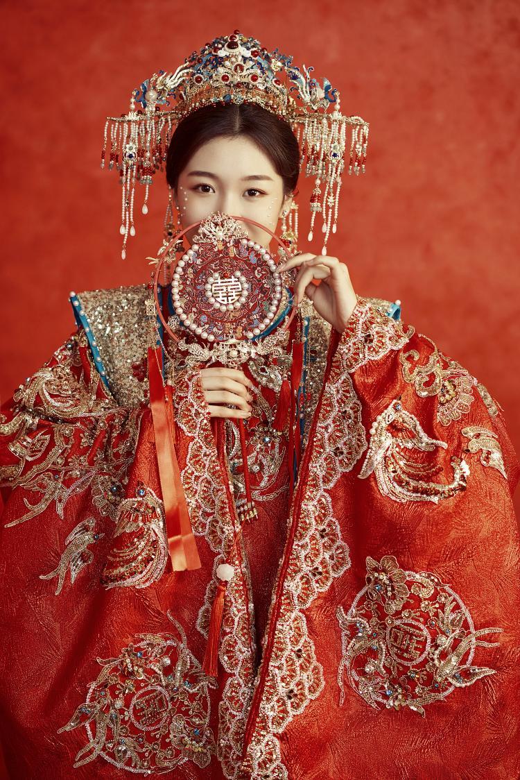 大美汉服,中式秀禾古典婚纱照
