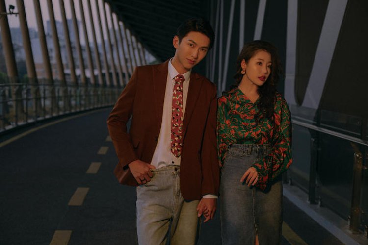 怀旧、经典港风胶片婚纱照
