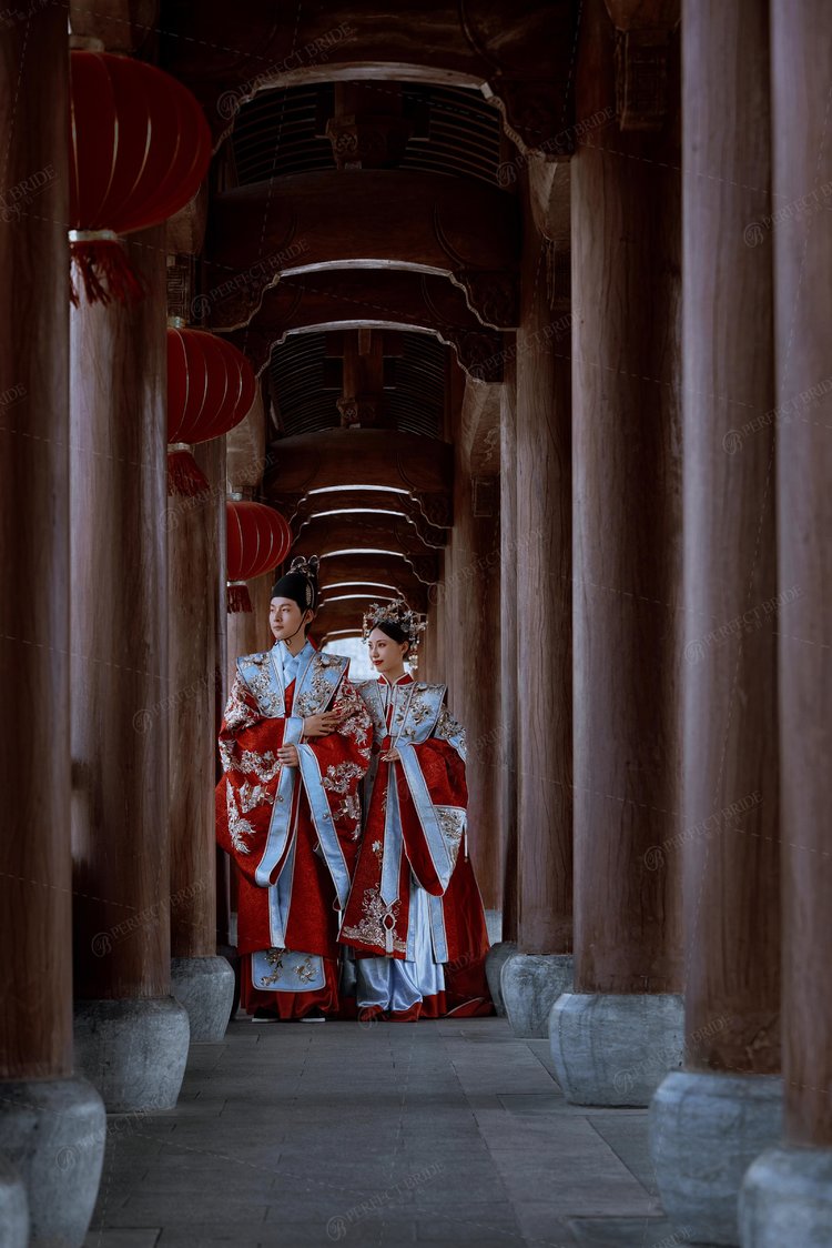 明制汉服婚纱照 崇左太平古城拍摄