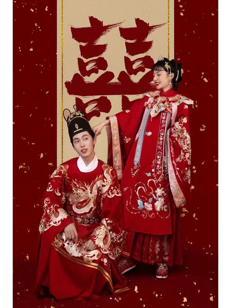 【岛屿影像】俏皮风喜嫁汉服婚纱照