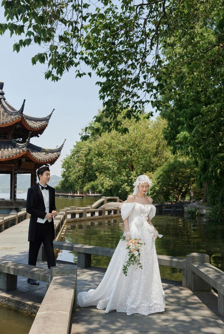 杭州婚纱摄影<西湖外景婚纱照>柒摄影