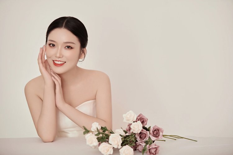 韩式极简婚纱照,精致又高级的金昌婚纱摄影