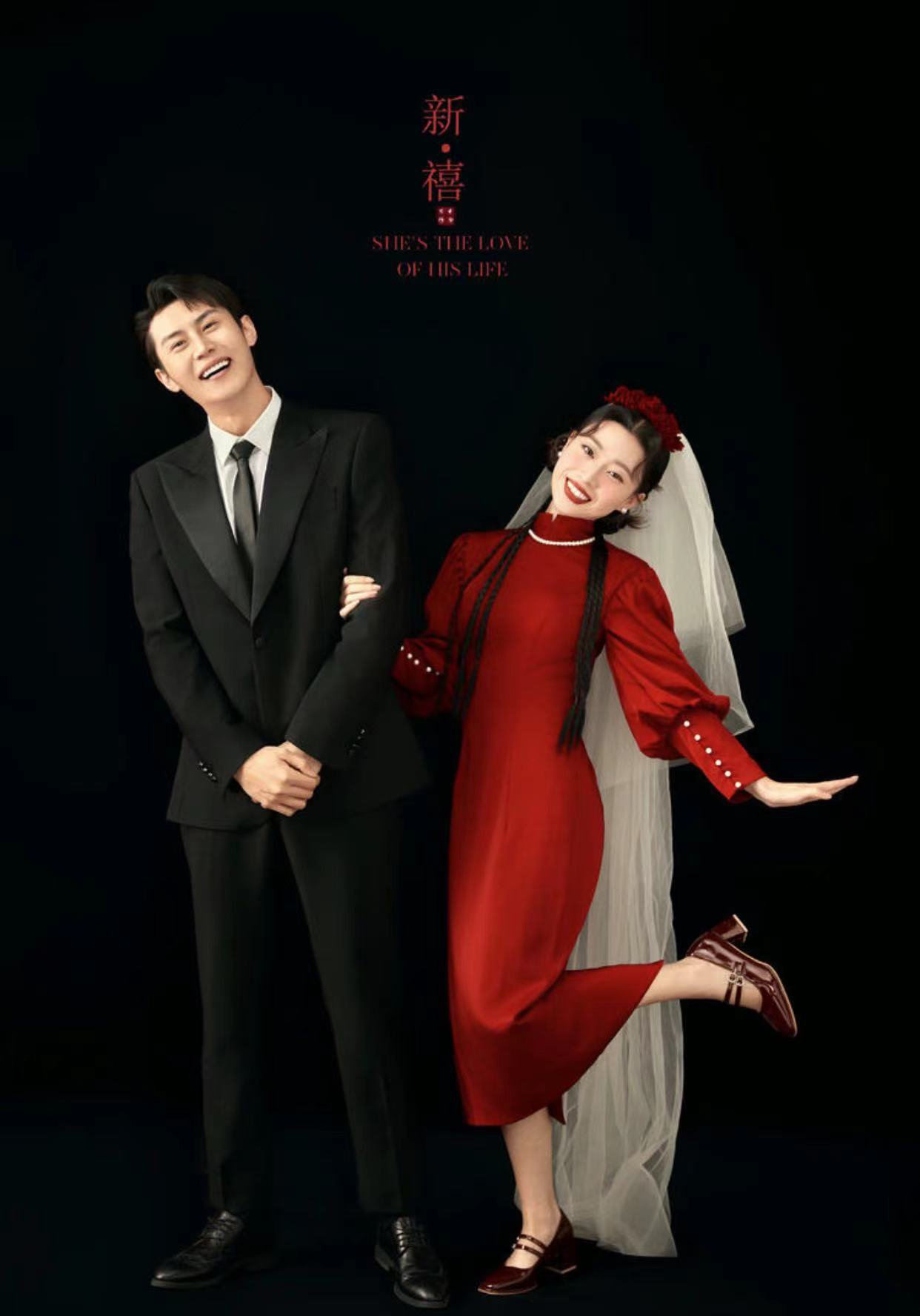 喜嫁婚纱照 越简约越高级感的婚纱摄影