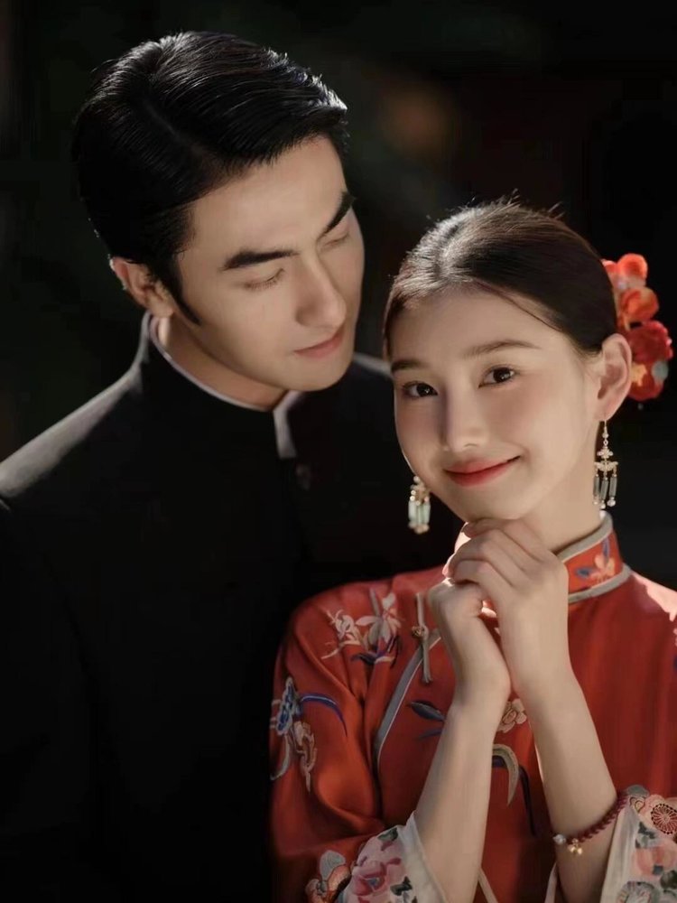 姐妹们,这组新中式婚纱照太出片啦