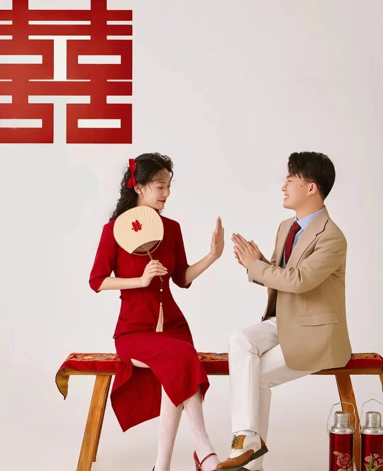 喜嫁风婚纱照 画面质感与高级感并存