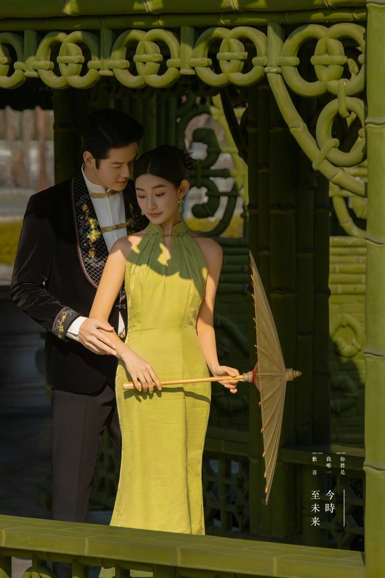 旗袍款婚纱照,周口婚纱摄影