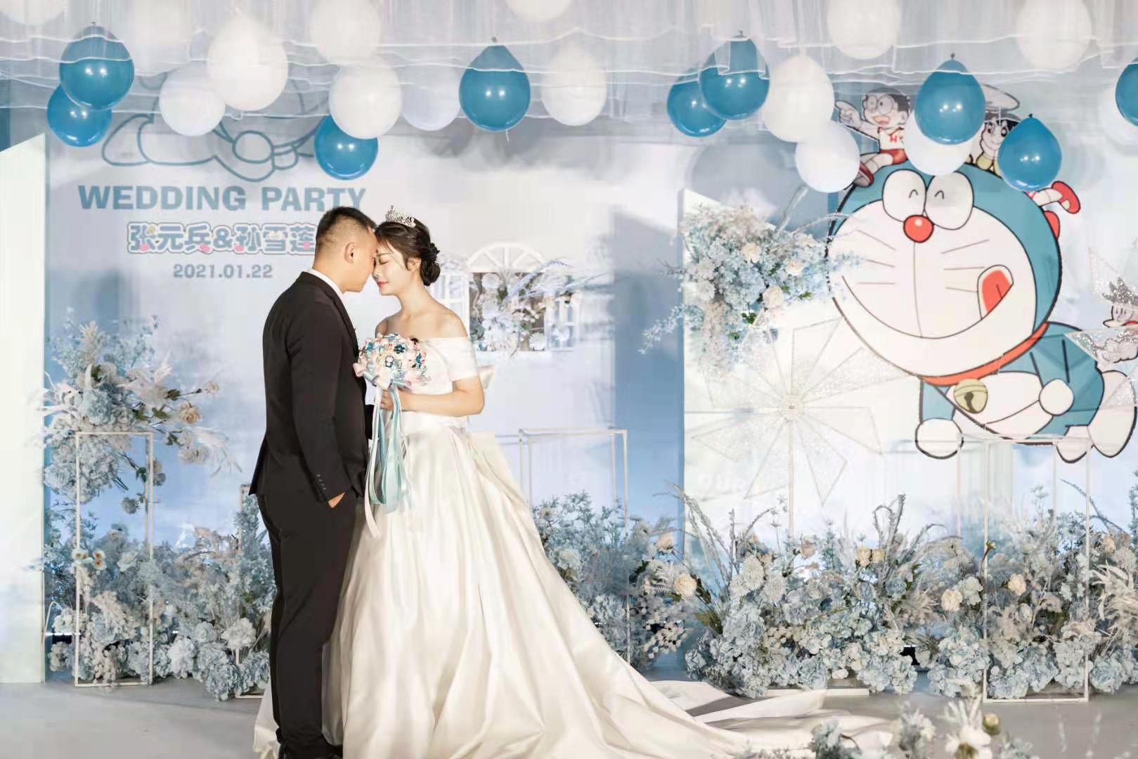 苏格婚礼策划-多啦A梦主题