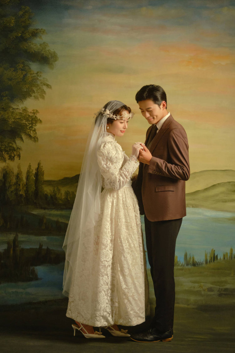 复古胶片风婚纱照,贵阳婚纱照