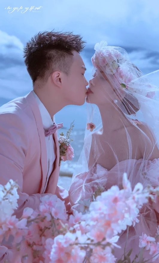 浪漫海景婚纱照 婚纱摄影风格推荐
