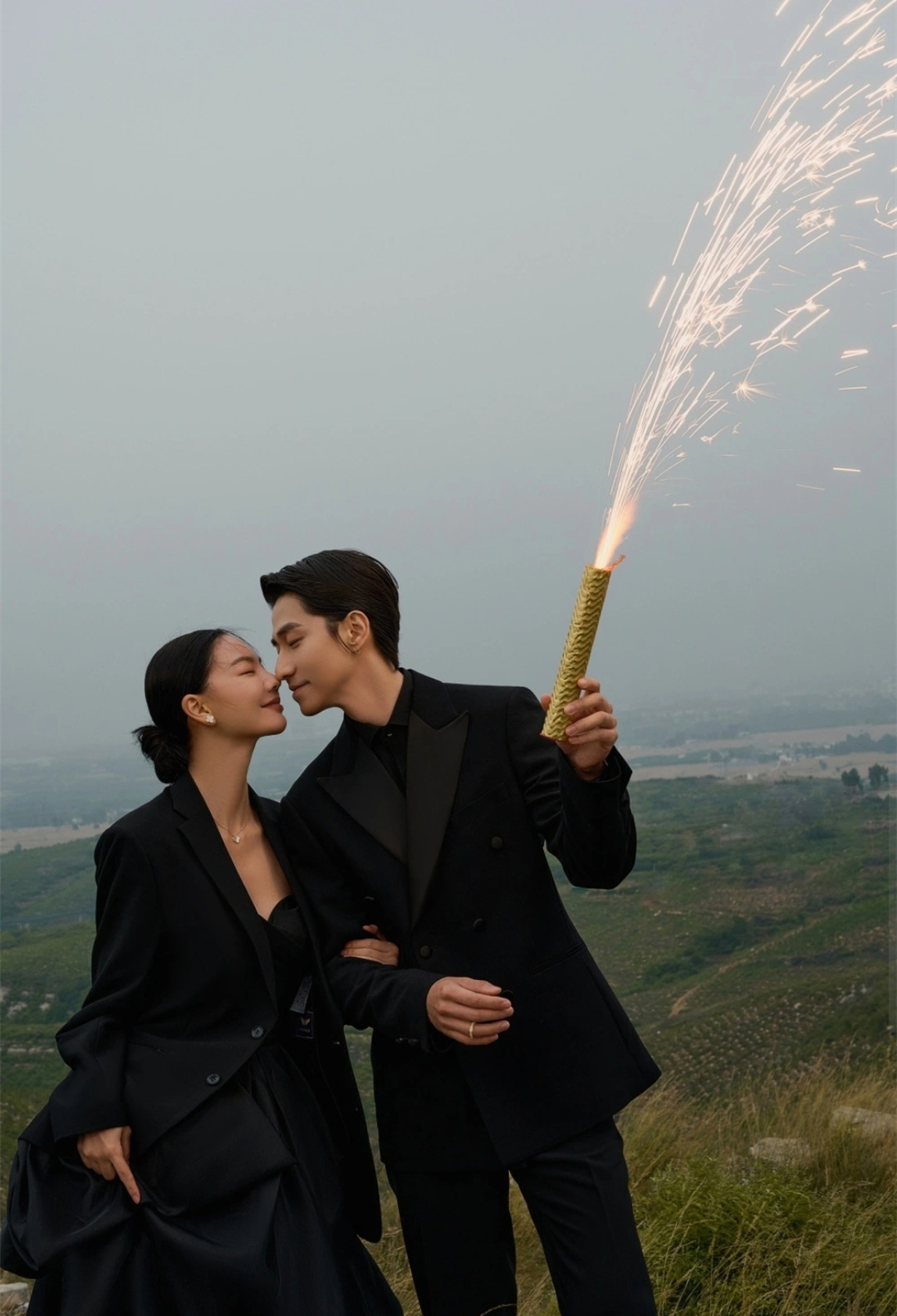 自然系列|爱意弥漫山间·户外婚纱照·醒山影像