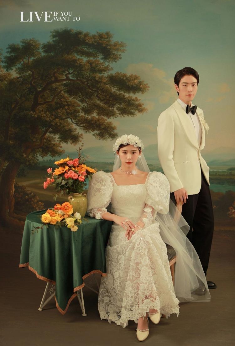 曲靖法式复古婚纱照,法式油画的浪漫与艺术