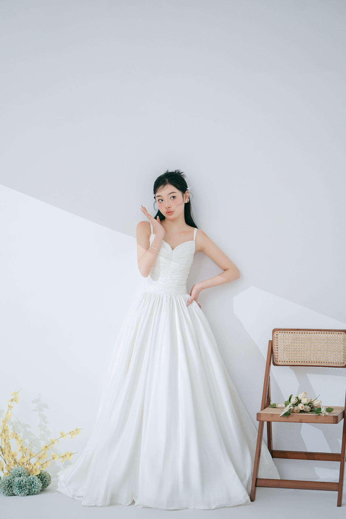 画面质感与高级感并存 小清新光影婚纱照