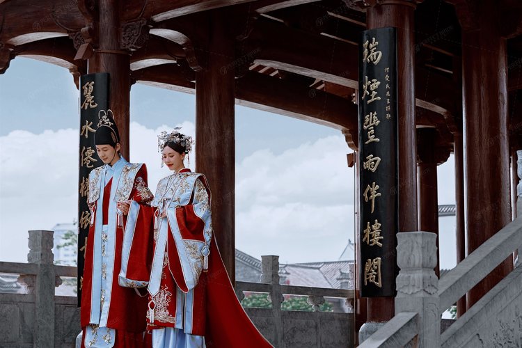 明制汉服婚纱照 崇左太平古城拍摄