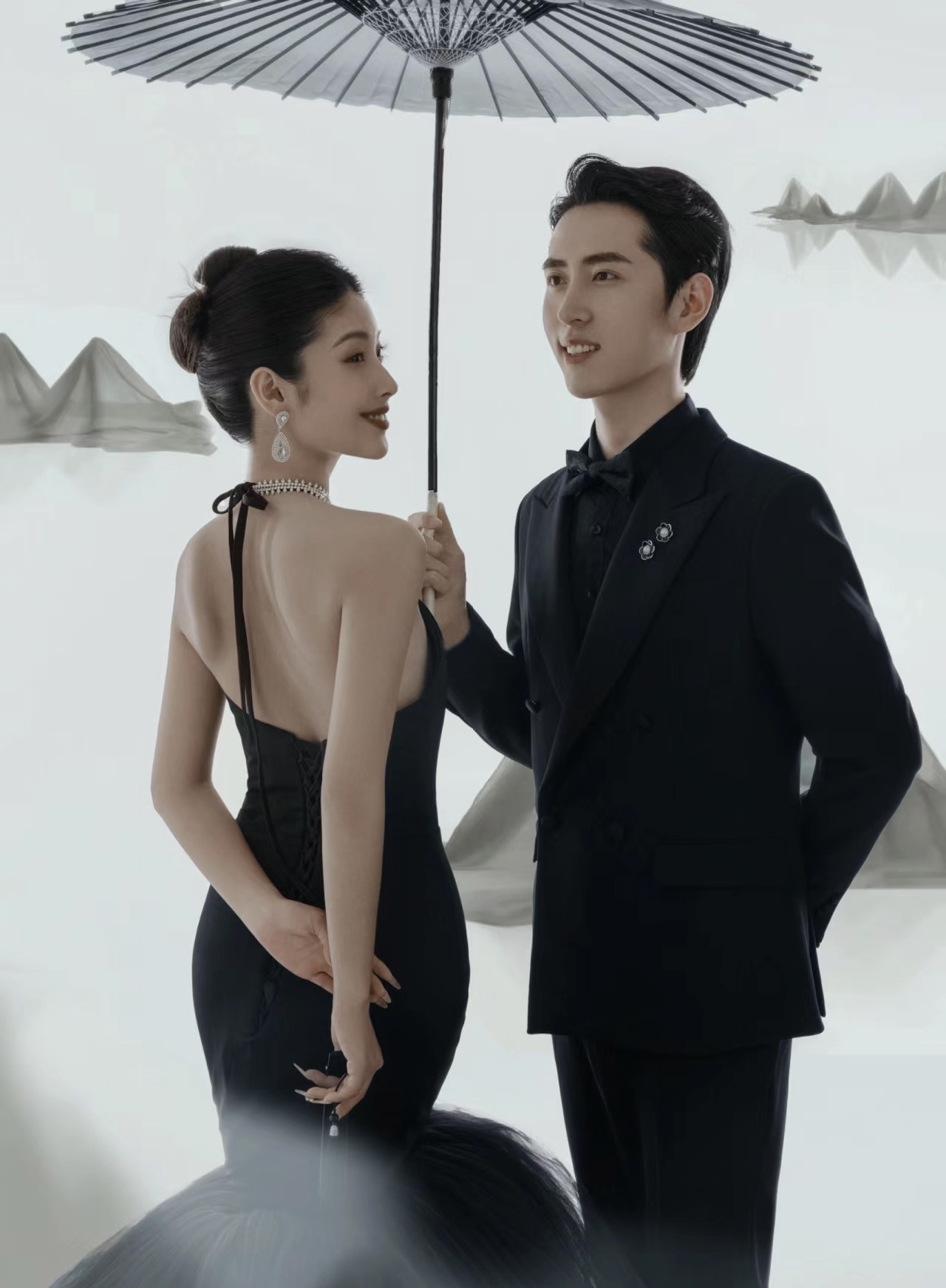 水墨国风婚纱照 透过镜头演绎和传承国风之美
