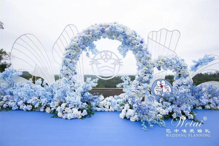 巴中唯爱婚礼--哆啦A梦|户外婚礼策划