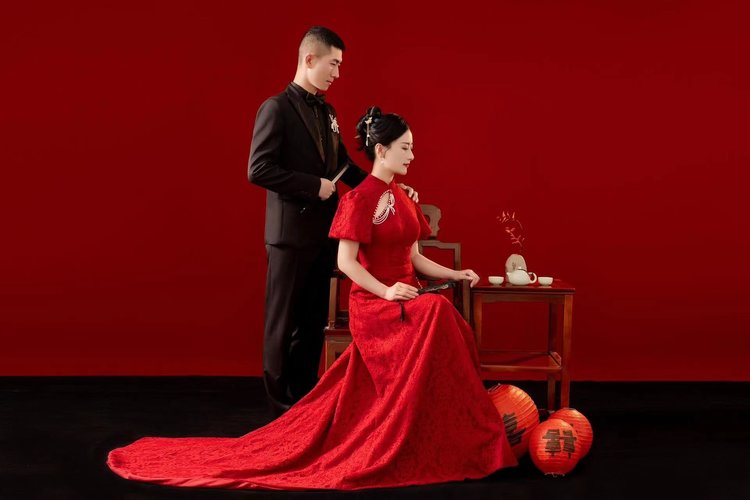 新中式婚纱照