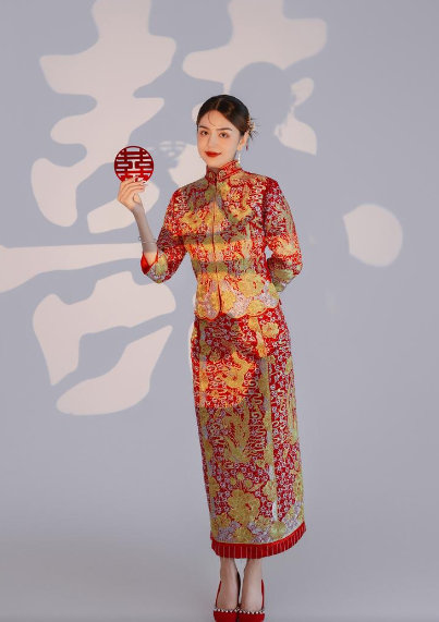 秀禾喜洋洋婚纱照 中式风格推荐