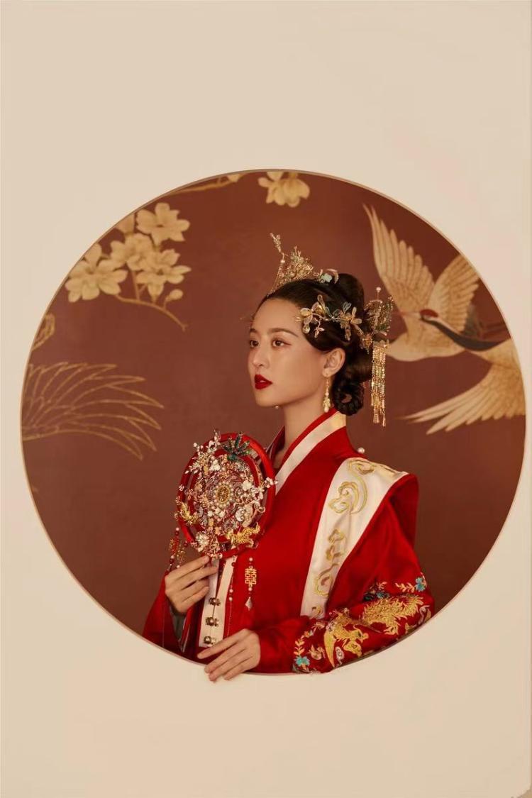 汉唐风婚嫁 内景汉服婚纱照穿越千年的浪漫之约