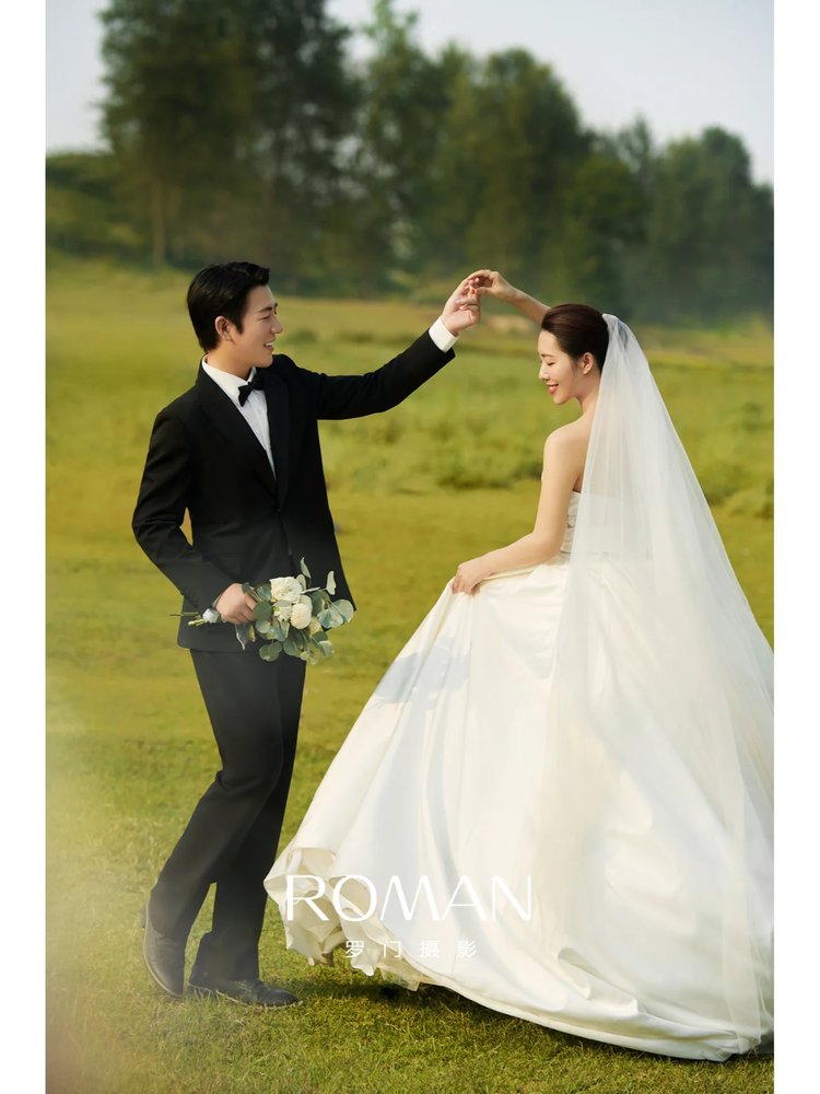 徐州婚纱照, 超甜的森系草坪婚纱照分享