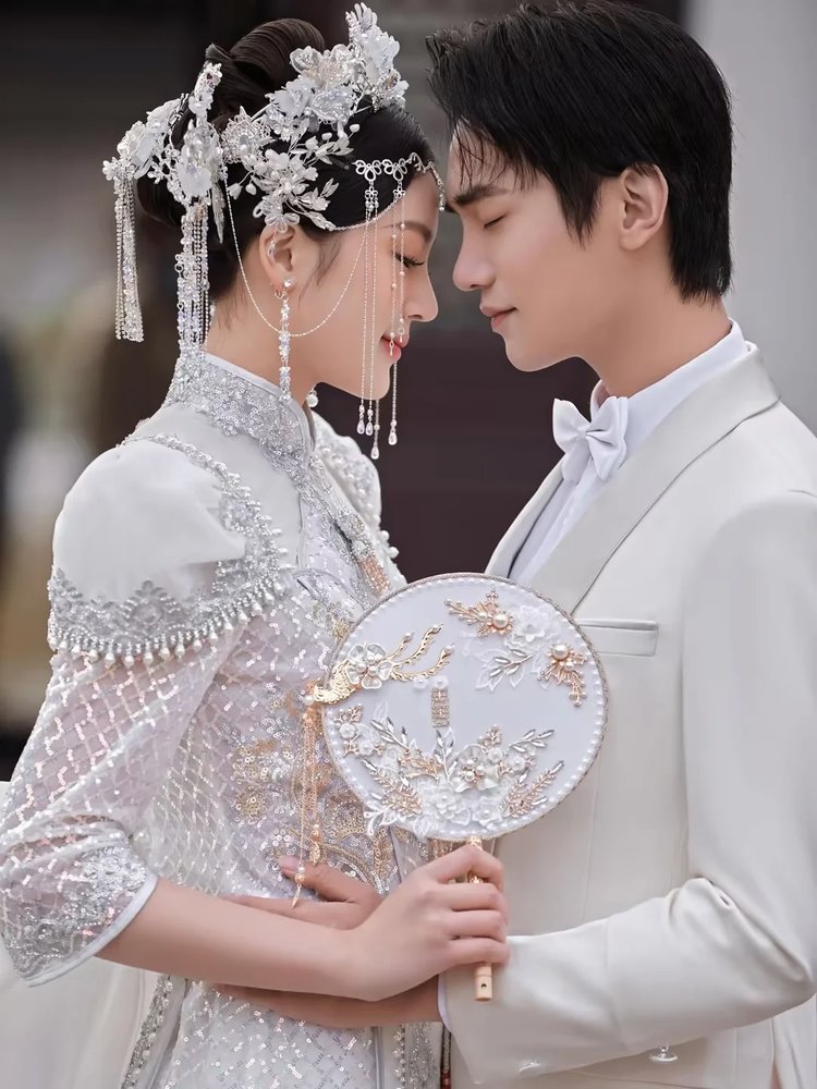 中式园林婚纱照,一眼定终身