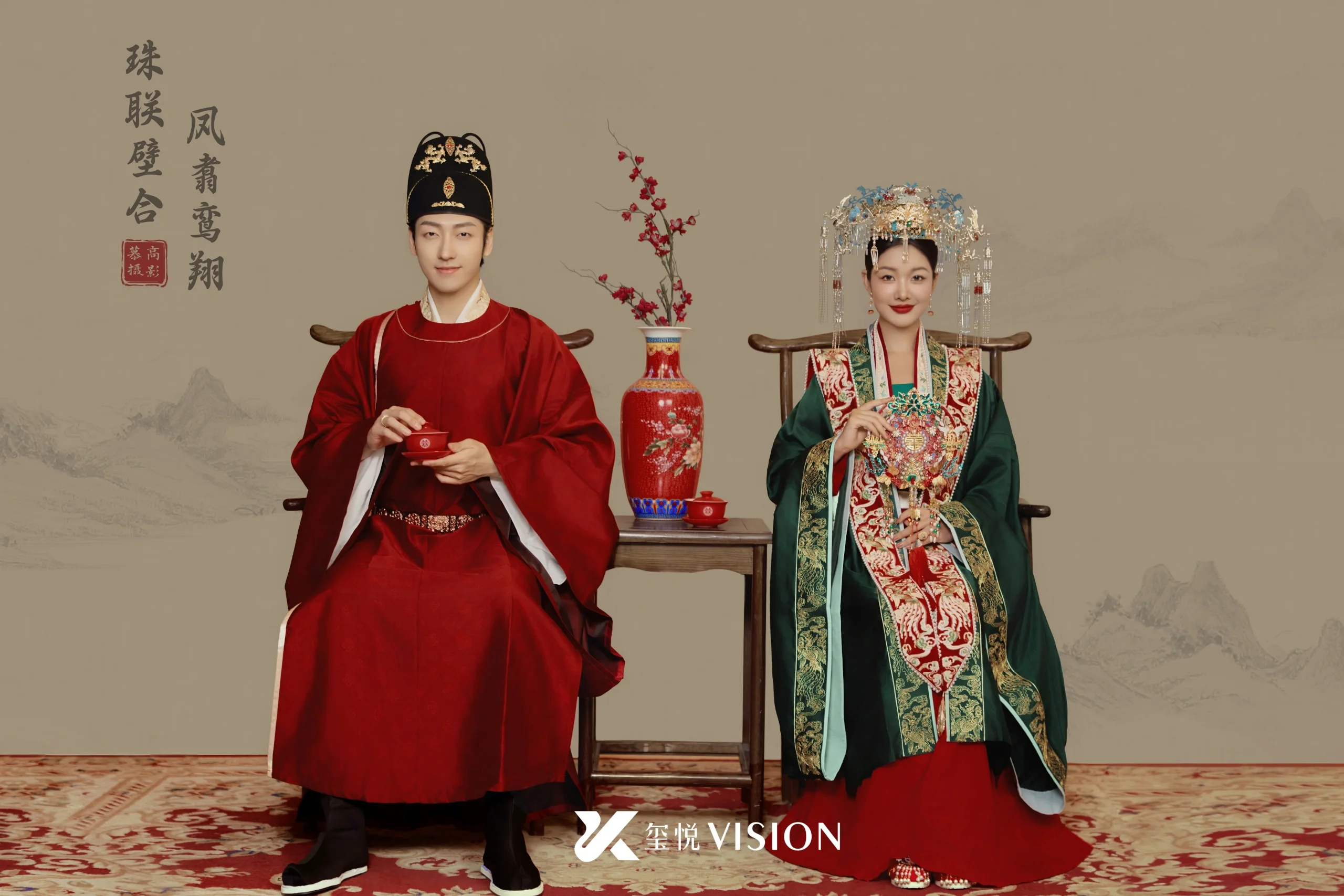 宋制汉服婚纱照太戳审美啦
