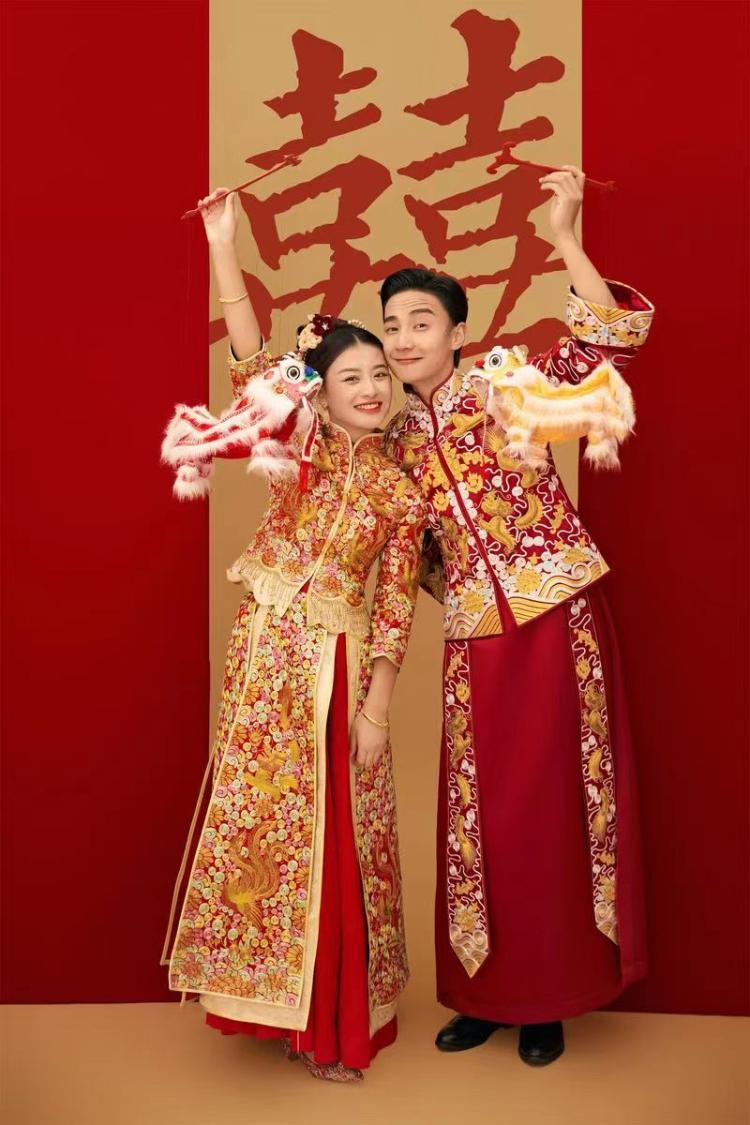 石家庄青摄影STUDIO婚纱摄影-内景端庄中式