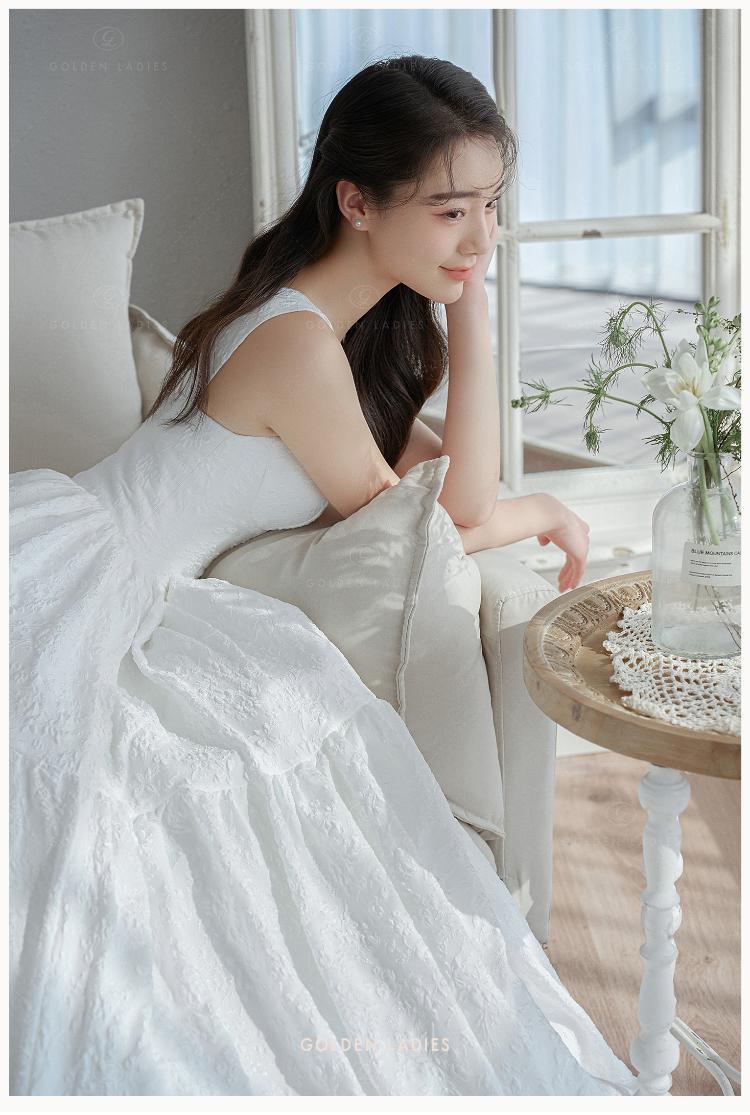 浪漫日系婚纱照 室内婚纱照勾勒出心中的爱情风景