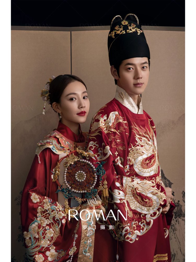 永不过时的中式婚纱照