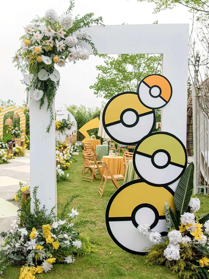 皮卡丘动漫主题婚礼·仟漫婚礼